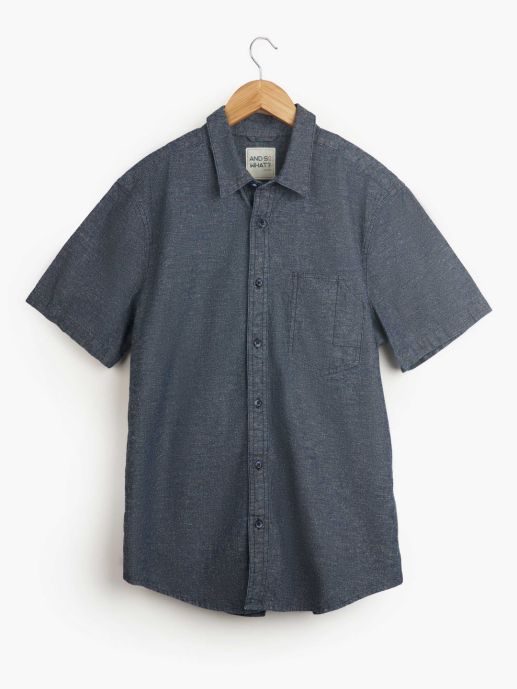 Boxy short sleeve shirt